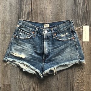 NWT! Citizens of Humanity denim shorts